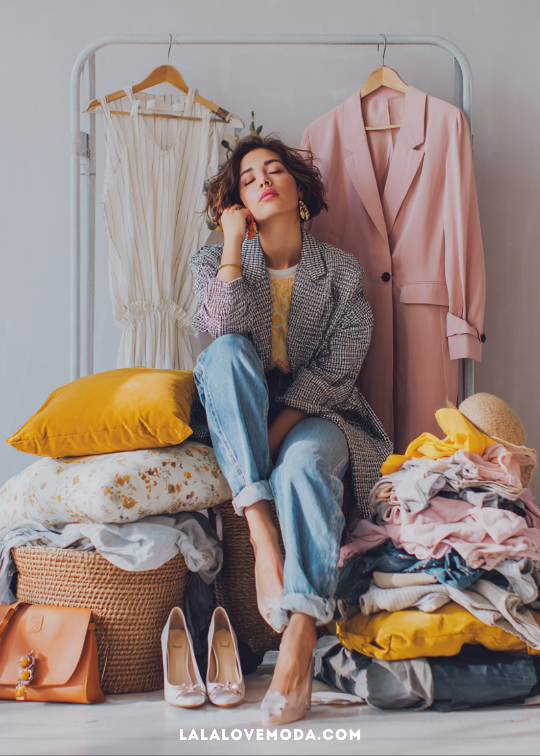 Girls thinking about Mistakes to Avoid When Building a Capsule Wardrobe
