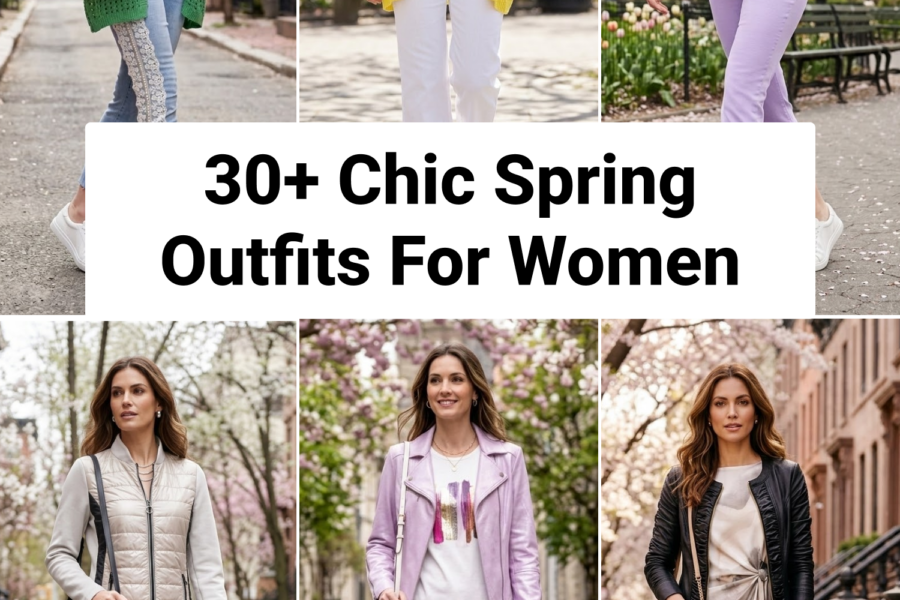 30+ Chic Spring Outfits for Women (Effortless Spring Outfit Ideas 2026)
